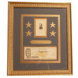 General Sherman Check Signed