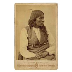 1871 Sioux Chief Cabinet Card