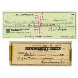 Rodgers & Hammerstein Checks