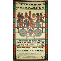 Jefferson Airplane Fillmore Poster