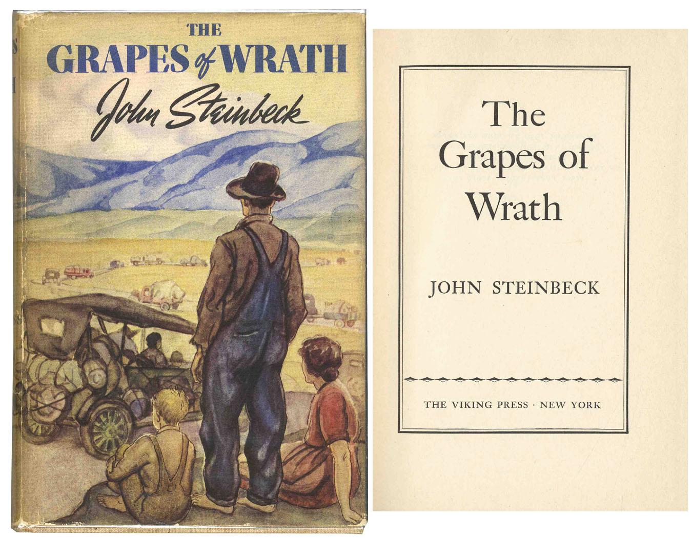 Steinbeck ''Grapes of Wrath'' 1st/1st