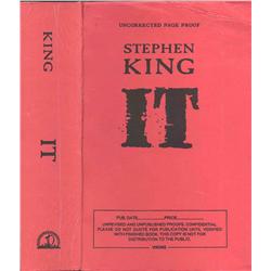 Stephen King's ''It'' Rare Proof 1986