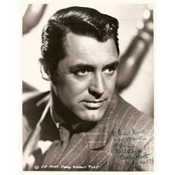Cary Grant Signed Photo