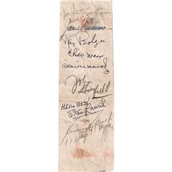 Laurel & Hardy & Stars Autographs