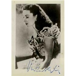 Vivien Leigh GWTW Signed Photo