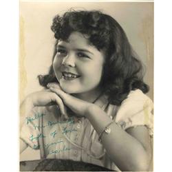 Darla Hood Signed ''Our Gang''