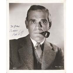 Boris Karloff Signed Photo