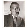 Image 1 : Boris Karloff Signed Photo