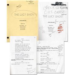Lucille Ball Initialed Script & Notes