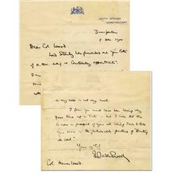 Robert Baden-Powell ALS 1900