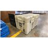 Image 1 : LARGE HEAVY PLASTIC STORAGE TRUNK AND STEAMER TRUNK