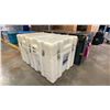 Image 2 : LARGE HEAVY PLASTIC STORAGE TRUNK AND STEAMER TRUNK