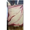 Image 1 : LARGE ORIGINAL ABSTRACT PAINTING ON BOARD - APPROX. 96" X 72"
