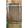 Image 1 : WOVEN TWIG CURTAIN PANELS - (5) APPROX. 4FT X 6FT PANELS