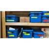 Image 5 : 5 SHELVES OF RUBBERMAID BINS & BOXES FILLED WITH ASSORTED ITEMS - COMMERCIAL KITCHENWARE,