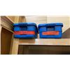 Image 6 : 5 SHELVES OF RUBBERMAID BINS & BOXES FILLED WITH ASSORTED ITEMS - COMMERCIAL KITCHENWARE,
