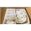 Image 4 : FANQUARE 24 PCS. PORCELAIN TEA SET - SERVICE FOR 6