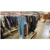 Image 3 : MOBILE WARDROBE RACK FILLED WITH ASSORTED CLOTHING