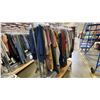 Image 2 : MOBILE WARDROBE RACK FILLED WITH ASSORTED CLOTHING