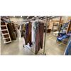 Image 2 : MOBILE WARDROBE RACK FILLED WITH ASSORTED CLOTHING