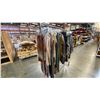 Image 3 : MOBILE WARDROBE RACK FILLED WITH ASSORTED CLOTHING