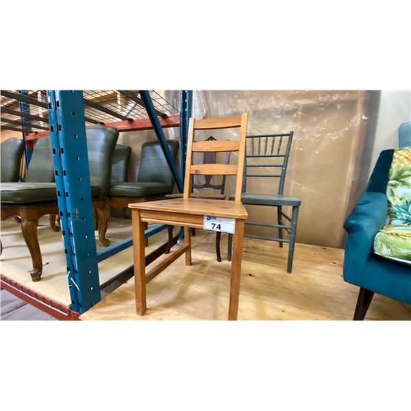GROUP OF 3 ASSORTED SIDE CHAIRS