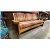 Image 2 : SOLID PINE FRAMED 3 SEATER SOFA