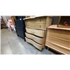 Image 4 : 2 PCS. BEDROOM DRESSER SET