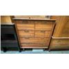 Image 1 : VINTAGE 6 DRAWER BEDROOM DRESSER