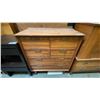 Image 2 : VINTAGE 6 DRAWER BEDROOM DRESSER