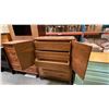 Image 2 : VINTAGE 2 DRAWER ARMOIRE DRESSER