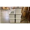 Image 2 : GROUP OF 5 WOODEN PLANTER BOXES