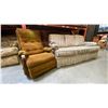 Image 4 : 2 UPHOLSTERED LIVING ROOM PIECES - SOFA AND ARM CHAIR