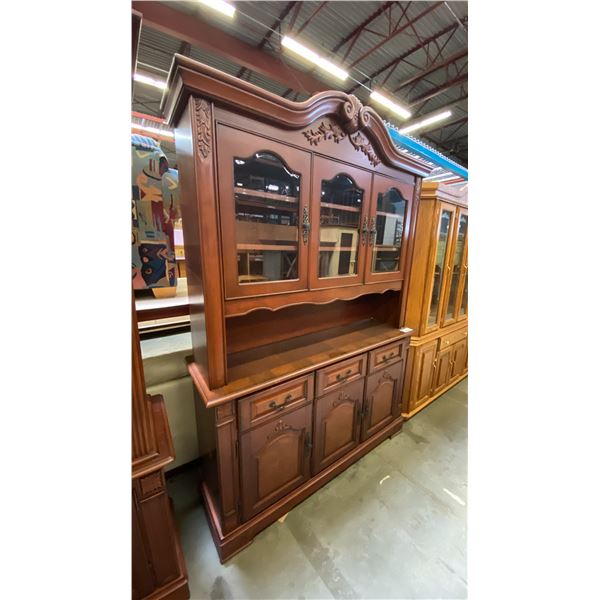 CHERRYWOOD FINISH BUFFET & HUTCH