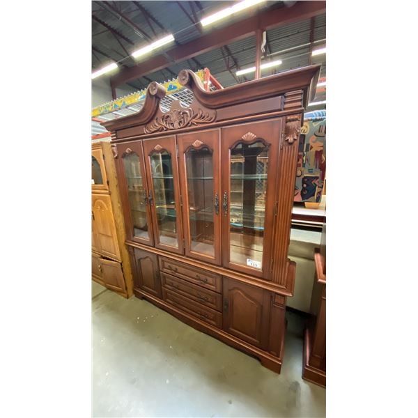 CHERRYWOOD FINISH BUFFET & HUTCH