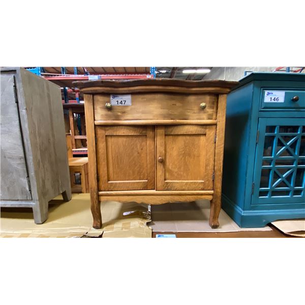 ANTIQUE WASHSTAND  CABINET