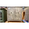 Image 1 : CONTEMPORARY GREY FINISH 2 DOOR CABINET