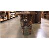 Image 3 : RUSTIC TWIG & PLANK HARVEST TABLE