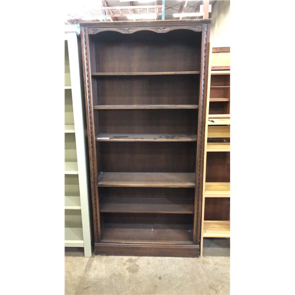 ANTIQUE OAK BOOKSHELF