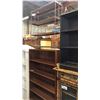 Image 5 : MID CENTURY MODERN TEAK BOOKSHELF AND VINTAGE METAL 4 TIER BOOKSHELF