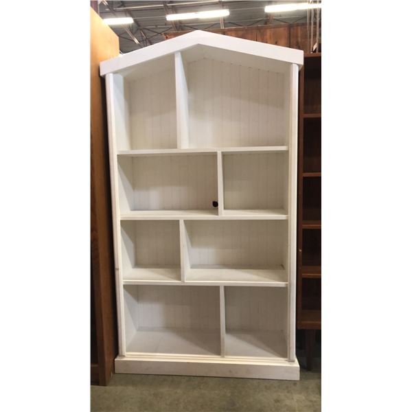 PAINTED WHITE BOOKSHELF