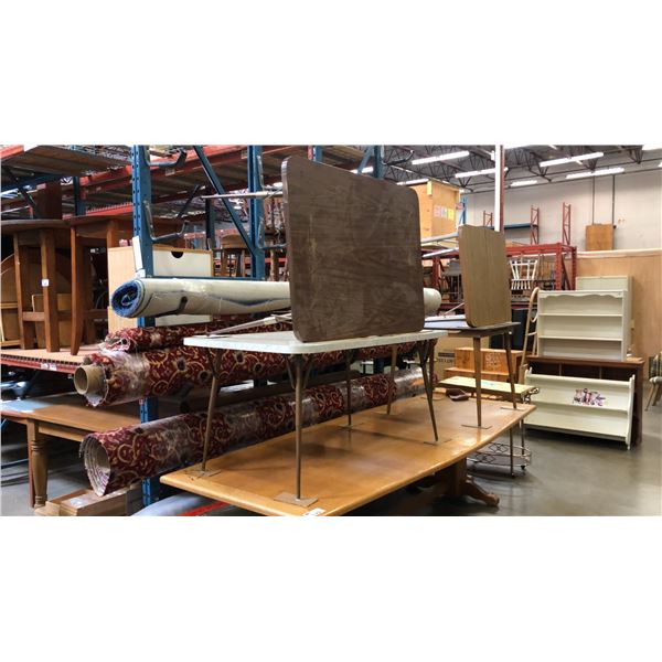 2 KITCHEN TABLES 1950'S/60'S ERA