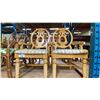 Image 2 : GROUP OF ASSORTED WOOD AND RATTAN DINING/SIDE CHAIRS