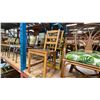 Image 6 : GROUP OF ASSORTED WOOD AND RATTAN DINING/SIDE CHAIRS