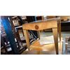 Image 4 : CONTEMPORARY MAPLE FINISH 2 PCS. COFFEE AND END TABLE SET
