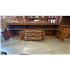 Image 3 : ENTERTAINMENT CENTER CABINET AND 4 ASSORTED STANDS
