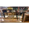 Image 4 : ENTERTAINMENT CENTER CABINET AND 4 ASSORTED STANDS