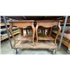 Image 2 : 4 PAIRS OF ASSORTED SIDE TABLES