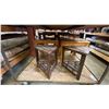 Image 3 : 4 PAIRS OF ASSORTED SIDE TABLES