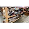 Image 4 : WOODEN MOBILE SHELF UNIT LOADED WITH ASSORTED AREA RUGS & RUNNERS - APPROX. 65 ASSORTED